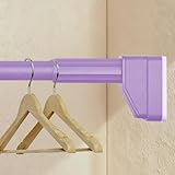 Teleskopstange 40-500cm Ausziehbar Duschvorhangstange Spannstange ohne Bohren Klemmstange Rostfrei...