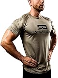 Satire Gym® - Fitness Slim Fit T-Shirt Herren/Funktionelles & schnell trocknendes Sportshirt Herren...