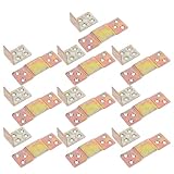 Levemolo 10 Paare Möbelbeschläge Bettrahmenhalter aus Metall Verstärkte Schwerlast-bettbeschläge...