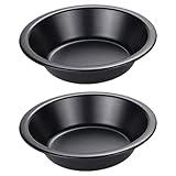 HOLIDYOYO 2 Mini-Kuchenformen 12 7 Cm Wiederverwendbare Runde Kuchenformen Antihaftbeschichtet...