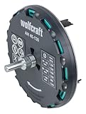 wolfcraft Lochsäge 5978000 – Verstellbarer Universal-Kreisschneider für den Akkuschrauber & die...