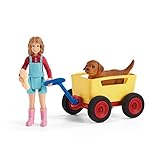 SCHLEICH 42543 Spielset - Bollerwagen-Ausflug (Farm World)