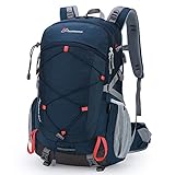 MOUNTAINTOP 40L Wanderrucksack Herren Damen Trekkingrucksack mit Regenhülle Multifunktionale...