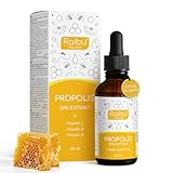 Propolis Tropfen ohne Alkohol - 30 % Propolis Extrakt, geeignet für Kinder, Erwachsene & Haut -...