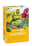 COMPO Garten Langzeit-Dünger für Gartenpflanzen, Umweltschonendere Rezeptur, 6 Monate...