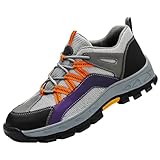 WaKsazlz Sicherheitsschuhe Herren Arbeitsschuhe Arbeitsturnschuhe Leicht Komfort Stahlkappenschuhe...