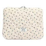 GSenhui Puffy Laptop Hülle Sleeve Case für 11-15 Zoll Laptoptasche Florale, Kompatibel mit...