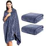 ROTKUSZ 2er Set Badetüch Groß XXL, 100x200cm Saunahandtüch, Extra Großes Badetücher aus...