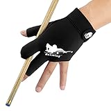 Roaming Schnell trocknender atmungsaktiver Billard-Shooter-Handschuh für Carom, Pool, Snooker,...