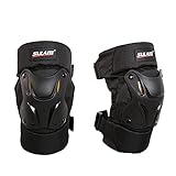Huike Knieprotektoren Knieschützer Fixierbare Kniebandage Knieschoner, Motorrad Knieprotektoren...
