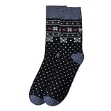 Weihnachtssocken für Herbst und Winter für Herren, lässige, weihnachtlich bedruckte Socken zur...