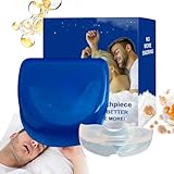 Snore Reducing Mouth Guard – Anti Snoring Mouthpiece Teeth Grinding Brace | Comfortable Sleep Aid...