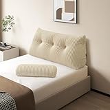 Z-hom Bücherkissen, Keilkissen, Lesekissen Für Bett Und Sofa, Cozy Rückenkissen, Praktisches...