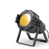 GdjRttk 80W COB-Licht LED par Scheinwerfer Strahler mit DMX, 3 Helligkeit Professionelle...