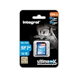 Integral 256GB UHS-II SD-Karte V60 Bis zu 300MB/s Lese- und 200MB/s Schreibgeschwindigkeit SDXC...
