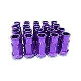 Radschrauben Universal 20PCS Radmuttern M12x1.5/1,25 Auto Racing Radmuttern Schraube Radnabe Reifen...