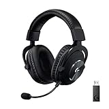 Logitech G PRO X LIGHTSPEED Kabelloses Gaming-Headset mit Blue VO!CE Mikrofonfiltertechnologie, PRO...