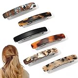 KEYRI 6 Stück Haarspangen 7.5cm/3' Französische Haarspangen Automatischer Französische Haarspange...