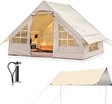 Baralir Camping Zelt 2-4 Personen, Aufblasbar Tipi Zelt Outdoor, pop up Zelt, Aufblasbar Zelt...