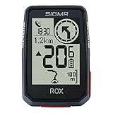 SIGMA Fahrradcomputer Kabellos ROX 2.0 Schwarz - GPS, Smart Navigation & E-Bike Kompatibilität |...