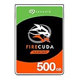 Seagate FireCuda, interne Hybrid Festplatte 500 GB, 2.5 Zoll, 64 MB Cache, Sata 6 Gb/s, inkl. 3...