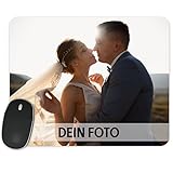Mauspad mit eigenem Foto Bedrucken - Mousepad selbst gestalten - 23x19cm – Geschenke für...