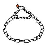 Sprenger Hundehalskette mit Durchzugskette 3mm I Edelstahl rostfreie Hundehalsband für kurz- und...