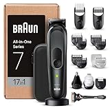 Braun All-In-One Trimmer-Set 7, 17-in-1 Multigroom, Barttrimmer, Nasenhaartrimmer,...