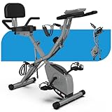 KURONO Ergometer Heimtrainer Fahrrad,5 IN 1 Klappbar Hometrainer Fahrrad Trainingsgeräte für das...