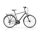 Airtracks 28 Zoll Herren Trekking Fahrrad Areal Trekkingrad 21 x Gang Shimano RD- TY500 SGS Braun -...