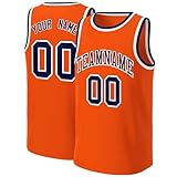 HGWOPGASD Erwachsenen-Basketball-Kostüm-Set für Kinder mit Ihrem Teamnamen und Ihrer Nummer...