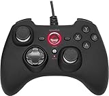 Speedlink RAIT Gamepad kabelgebunden – Gaming PC Controller mit Kabel, Vibrationsfunktion,...