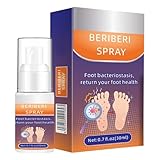Fußspray Gegen Unangenehmen Geruch 30ml, Geruchsentferner Spray, Langhaltende Frische...