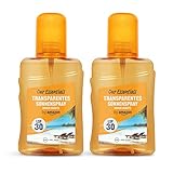 by Amazon Transparentes Sonnenspray SPF 30, 2x200ml