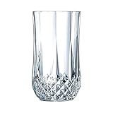 Cristal d'Arques CreaTable, 23226, Serie Longchamp ECLAT, 6-er Set Longdrinkgläser 36 cl, Glas,...