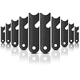 Ghzste 10-teiliges Feuerstarter-Überlebenswerkzeug, Outdoor-Feuersteinschaber, Multitool,...