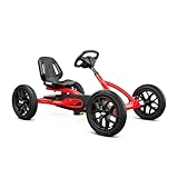 BERG Buddy Redster GoKart | Kinderfahrzeug, Tretfahrzeug mit hohem Sicherheitstandard, Luftreifen...