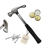 Flaschenöffner Hammer Personalisiert | Feierabend-Hammer Gravur mit Namen | Geschenk für Papa,...