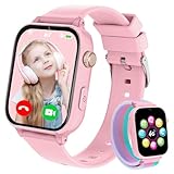 Kinder Smartwatch GPS und 4G Telefon, Kinderuhr mit Videoanruf, Voice Chat Schulmodus WiFi SOS,...