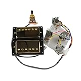 Humbucker Tonabnehmer Hals und Steg Pickup 4C Harness Push-Pull Single Cut Set für Gibson Epiphone...