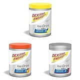 DEXTRO ENERGY ISO DRINK BUNDLE CITRUS ORANGE RED BERRY - 3x440g - Isotonisches Getränkepulver mit...