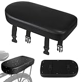 Fahrradsitz Kinder Hinten, Kindersitz Fahrrad Hinten mit Dicker Polsterung, Bequemer Gepäckträger...