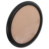 HAMPPLIES Holz Bilderrahmen Oval 12 Zoll Posterrahmen aus Massivholz mit Wandhalterung Fotohalter...