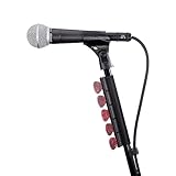 D'Addario Accessories Mic Stand Pick Holder - Guitar Pick Holder for Mic Stand - Holds 10 Guitar...