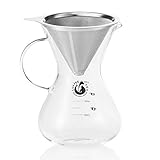 Coffee Fox® Kaffee-Zubereiter – Cold Brew Kaffee-Kanne; Kaffeebereiter, Pour Over &...