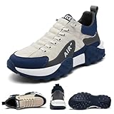 Herren Orthopädischer Komfort Sneaker Wasserdicht Air AIP Walking Tennis Bequeme Weite Schuhe...
