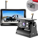 DOUXURY Kabellose magnetische Rückfahrkamera für Auto, Wohnmobil, Anhänger, LKW, Camper, Bus, 5....
