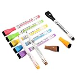 DOITOOL 8 Stück Whiteboard Marker Magnetisch mit Radierer Farbige Trocken Abwischbare Marker für...