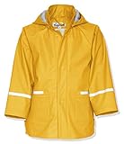 Playshoes Wind- und wasserdicht Regenmantel Regenbekleidung Unisex Kinder,Gelb,140