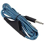 Akozon Ersatz-Audiokabel mit Inline-Lautstärkeregler für A10 A40TR Gaming-Headset –...